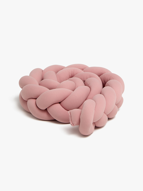 Alice & Fox ALEAH Flettet Sengekant 200cm, Dusty Pink