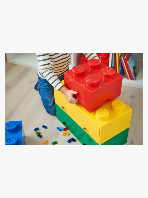 LEGO Oppbevaring Med Skuff 8, Dark Grey
