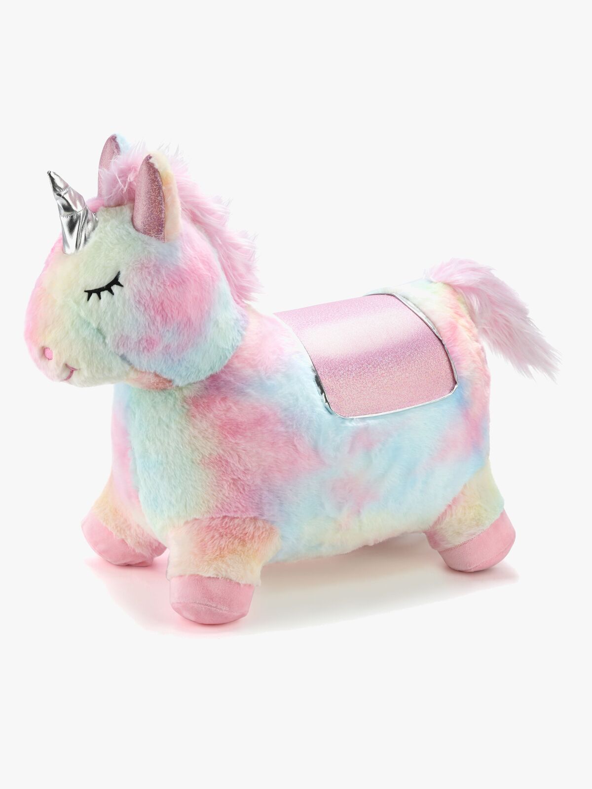 Cloudberry Castle Hoppedyr Enhjørning med Plysjtrekk