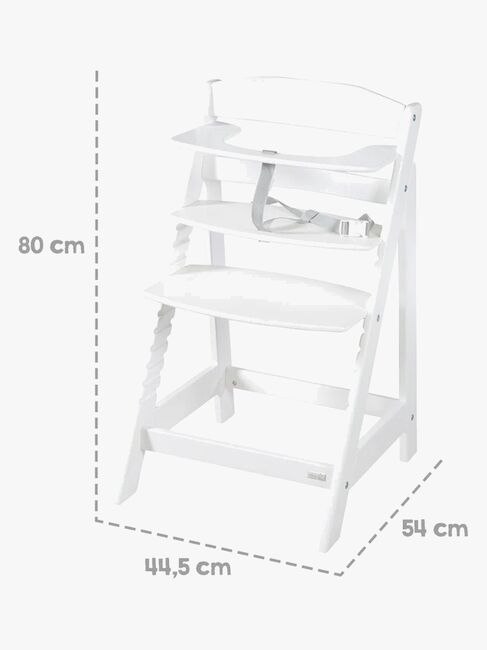 Roba Sit Up Flex Grow-Along Barnestol, White