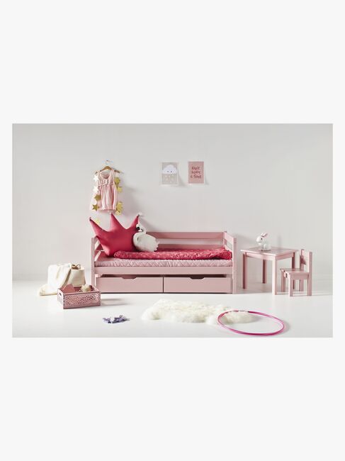 Hoppekids Sengeskuff ECO Comfort 2-pack, Pale Rose