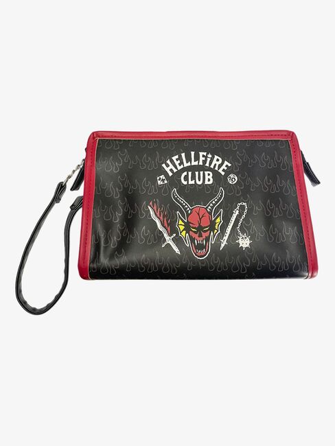 Stranger Things Hellfire Club Toalettmappe, Svart