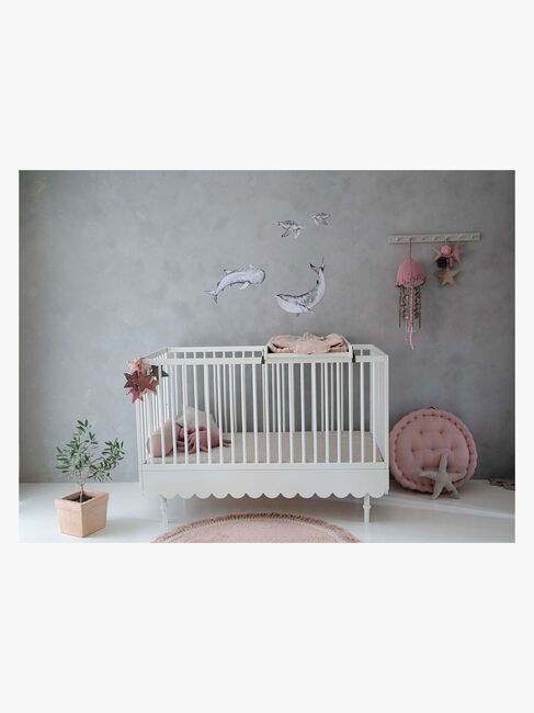 Wood Luck Babushka Juniorseng 2-i-1, Hvit