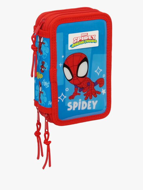 Spidey And His Amazing Friends  Fylt Trippelpennal 37 Deler, Blå