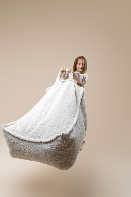 Meowbaby Bearly Saccosekk, Cream