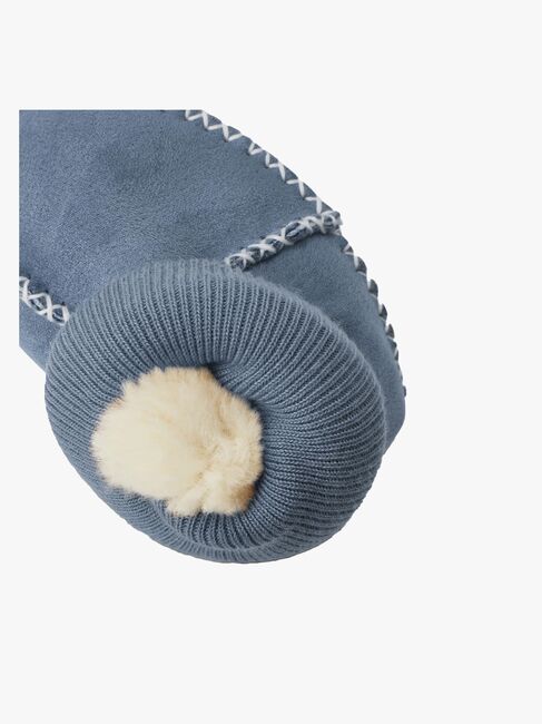 BabyMocs Cosy Mocs Tøfler, Blue