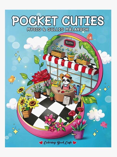 Legind A/S Cozy Fargeleggingsbok Pocket Cuties