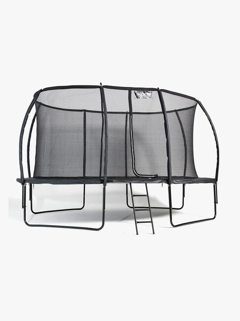 Pinepeak Trampoline inkl. Sikkerhetsnett 274x396 cm, Svart