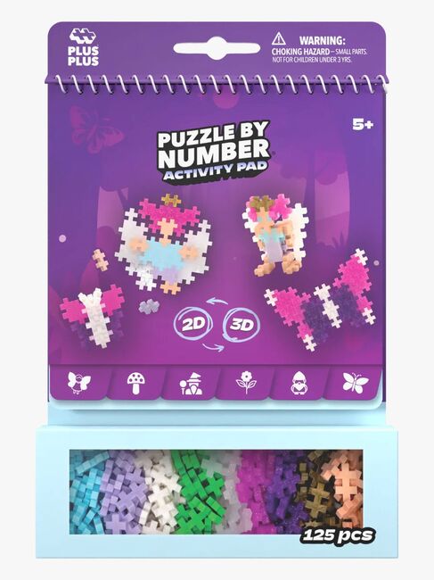 Plus-Plus Activity Pad  Enchanted Forest Byggesett