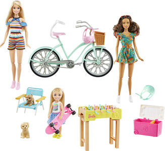 Barbie Dukkesett Sommer Hjemmeferie
