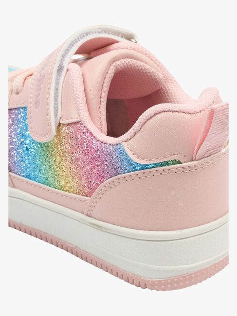 Mikk-Line Sneakers Glitter, Adobe Rose