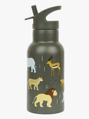 A Little Lovely Company Vannflaske Savanne 350 ml, Grønn