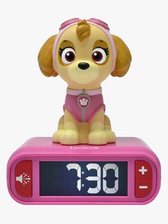 Paw Patrol Digital Vekkeklokke med Nattlampe