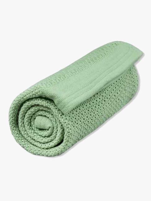 Vinter & Bloom Soft Grid Helseteppe, Dew Green
