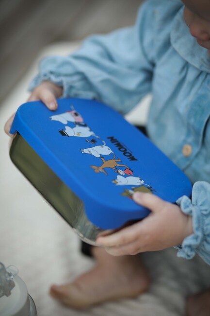 Mummitrollet Matboks Tynnmetall, Familie Blå