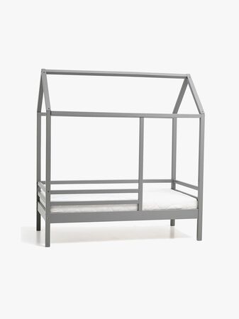 Minitude Nordic Jax Husseng med BabyMatex Carpathia Madrass 70x140, Grå