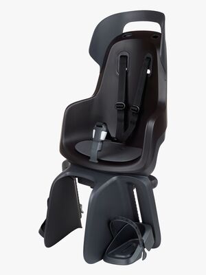 BoBike GO Maxi Vippbar Rack Mount Sykkelsete, Urban Black