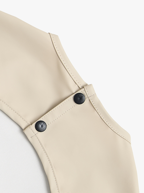 Beemoo CARE Bib  Langermet Smekke, Beige