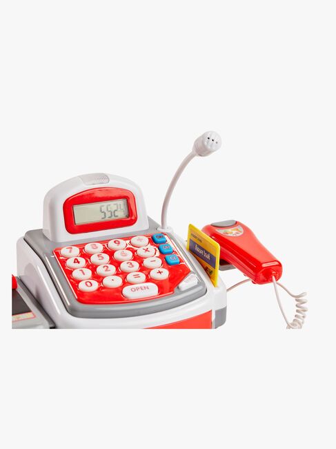 Cloudberry Castle Kassaapparat, Rød/Hvit