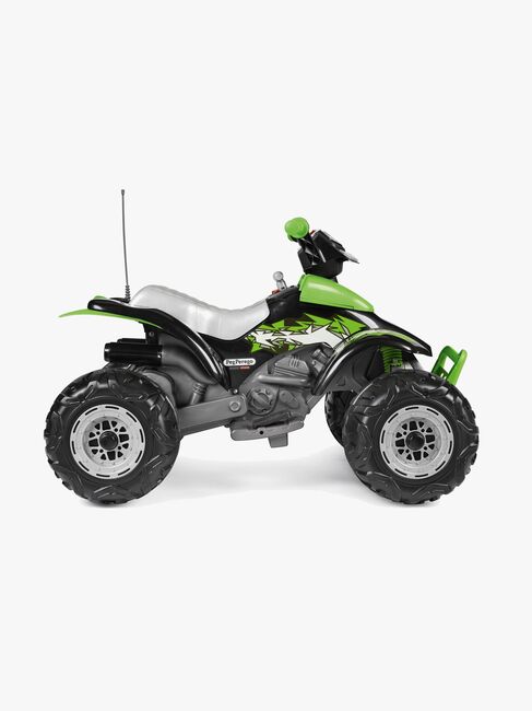 Peg Perego Corral T-Rex Firhjuling 330W, Grønn/Svart