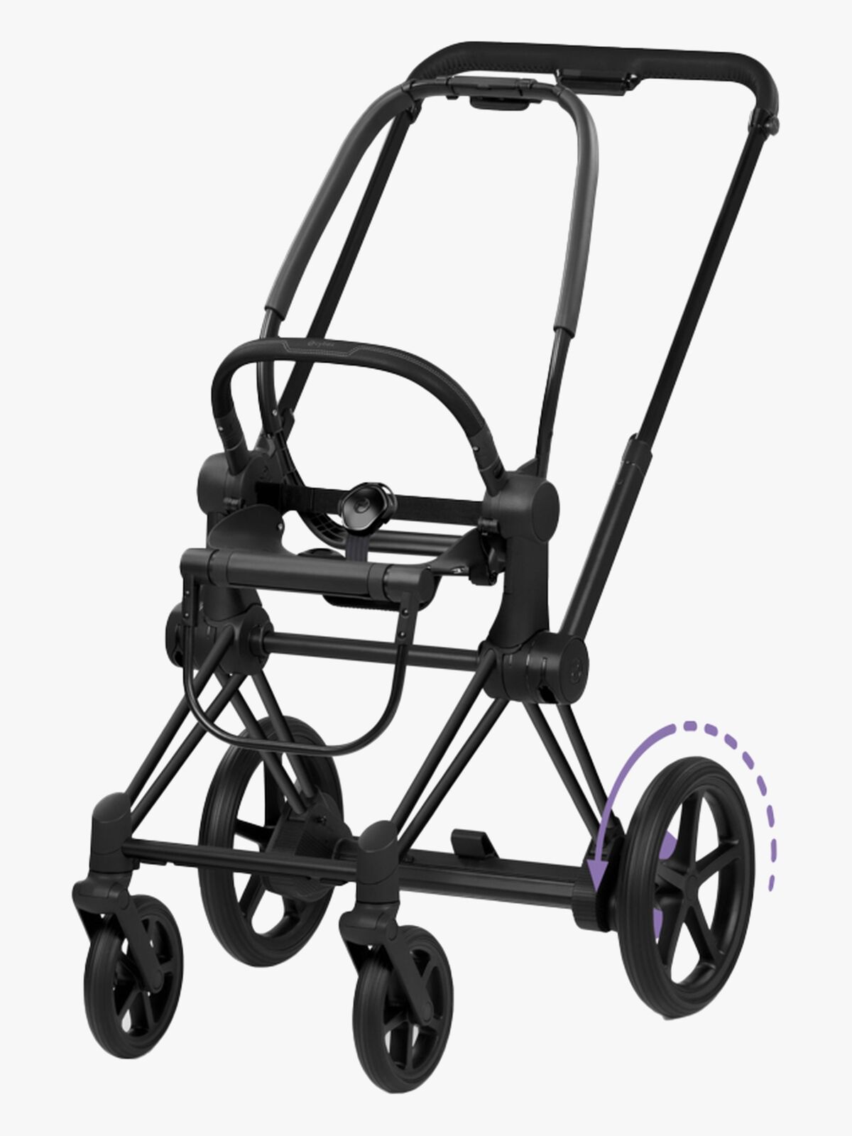 Cybex ePRIAM Style Chassis, Matt Black