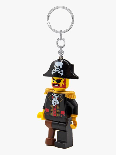 LEGO® Ikonisk Kaptein Brickbeard Nøkkelring med LED-lys