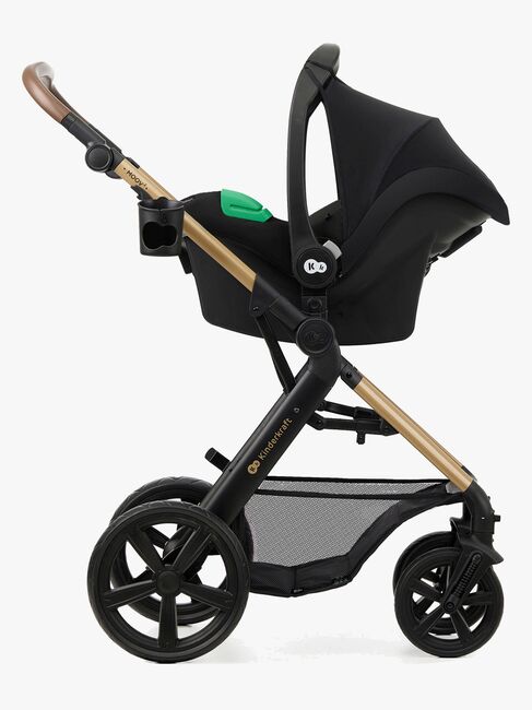 Kinderkraft MOOV 2 4-in-1 Duovogn, Pure Black