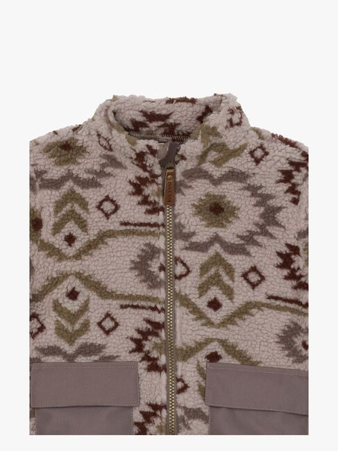 Mikk-Line Teddyjakke, Cloud Gray