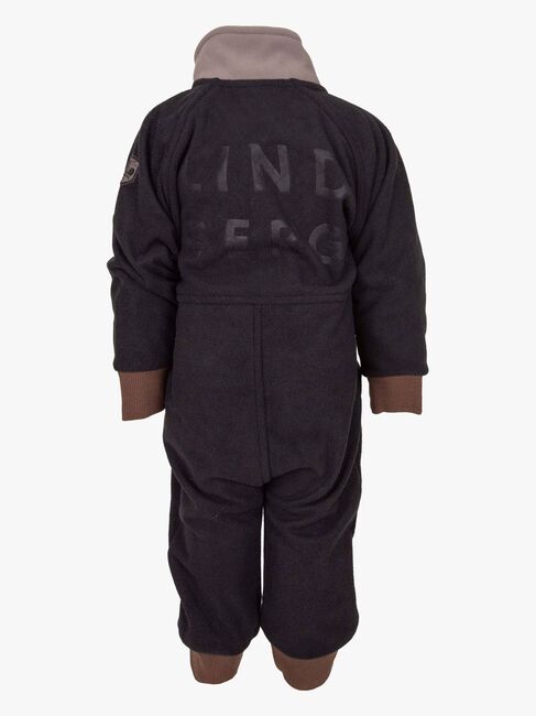 Lindberg Stormy Vindfleecedress, Svart/Grå