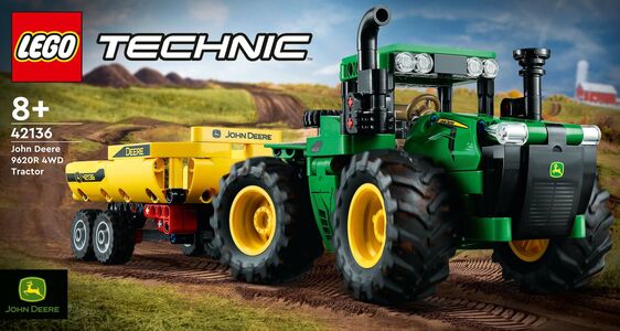 LEGO Technic 42136 John Deere 9620R-traktor med firehjulstrekk