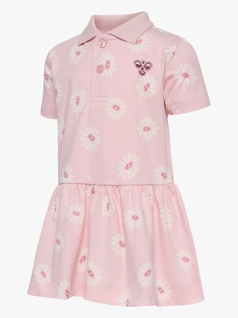 Hummel Pikéskjorte Mini Regular Flower Kjole, Pale Lilac