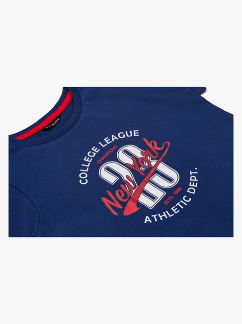 Luca & Lola Riccione T-Skjorte 2-pack, Navy/Grey