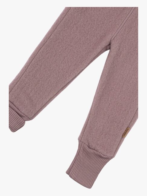 Mikk-Line Fleecebukser Baby Merinoull, Twilight Mauve