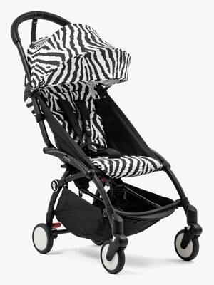 Stokke YOYO 3 Sportsvogn 6+, Zebra/Black