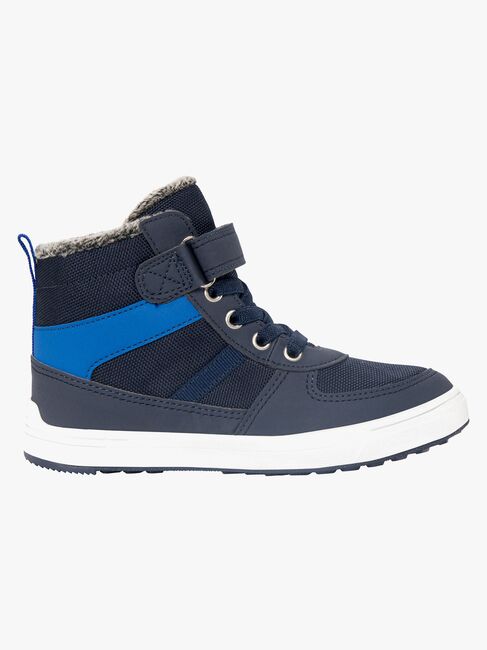 Viking Lucas Mid WP Warm Vintersko, Navy/Blue