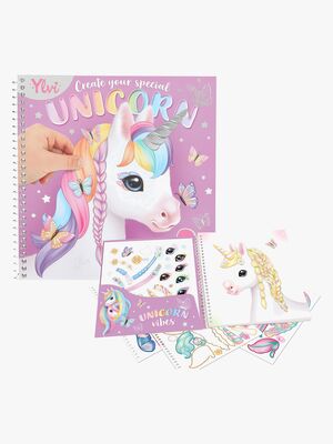 Ylvi & the Minimoomis Klistremerkebok Create Your Special Unicorn