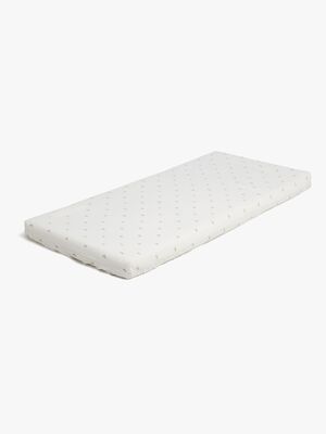 Alice & Fox AVIVA Stretchlaken Sprinkelseng 60x120, Hvit