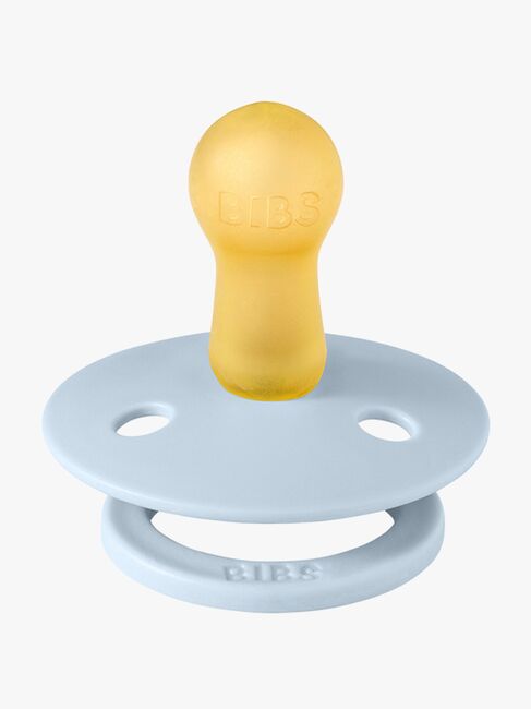 BIBS Smokk Colour 2-pack Lateks Størrelse 2, Iron/Baby Blue