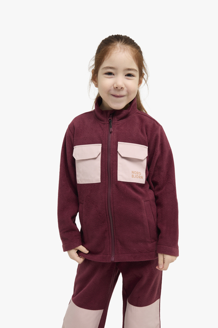 Nordbjörn Amhult Fleecesett, Vinrød