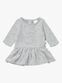 Luca & Lola Olga Kjole Baby, Grey Melange