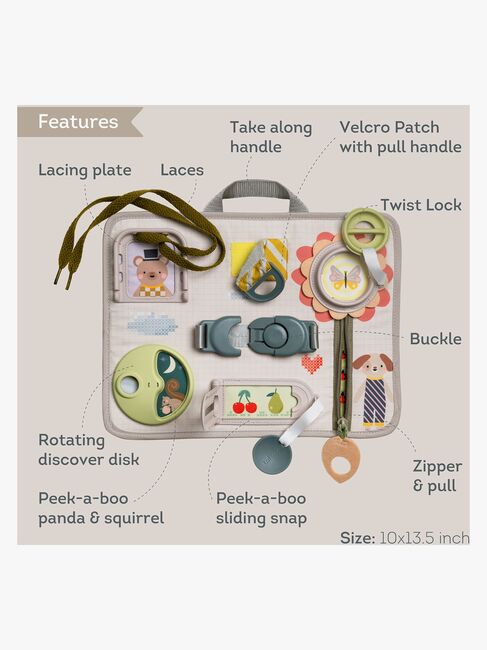 TAF Toys Snap`n Learn Board Aktivitetsleke