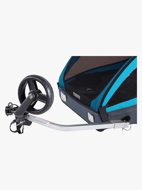 Thule Coaster XT Sykkelvogn inkl. Gåsett, Blue