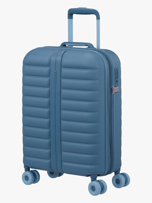 American Tourister Neovibe Spinner Koffert 37-43L, Steel Blue