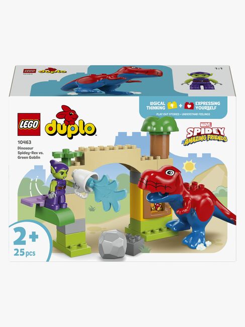 LEGO DUPLO Disney 10463 Dinosauren Spidey-Rex mot Green Goblin