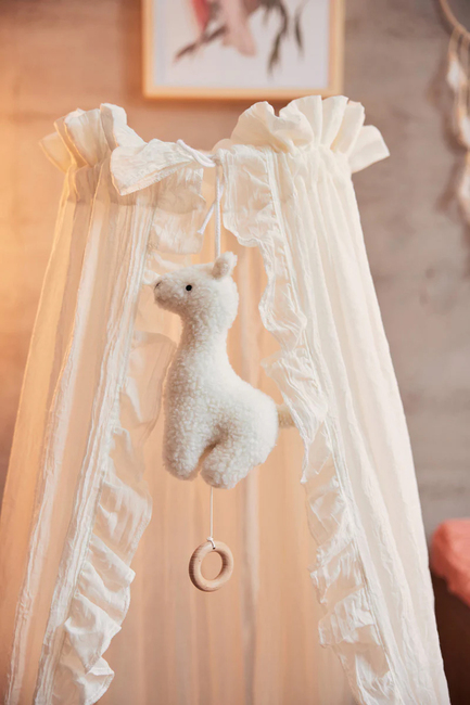 Jollein Sengehimmel Vintage, Ruffle Ivory