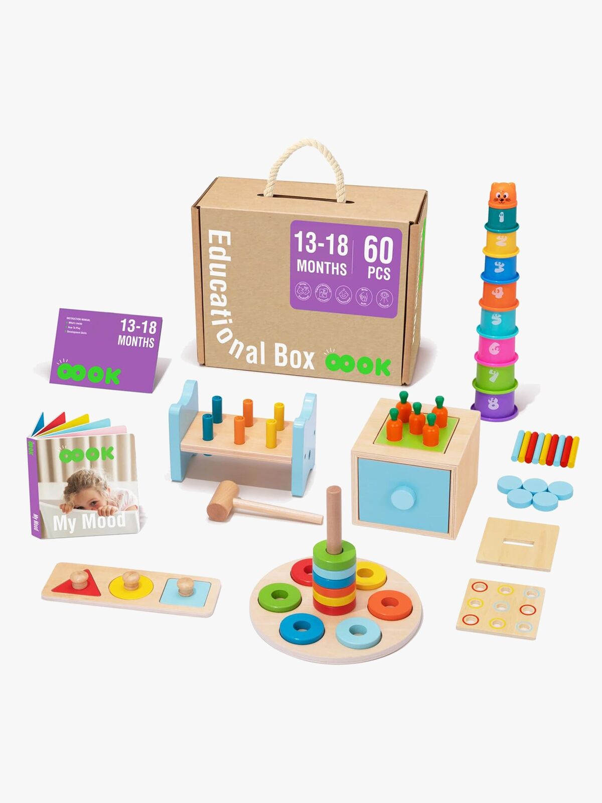 TookyToy Aktivitetsboks 13-18 Måneder