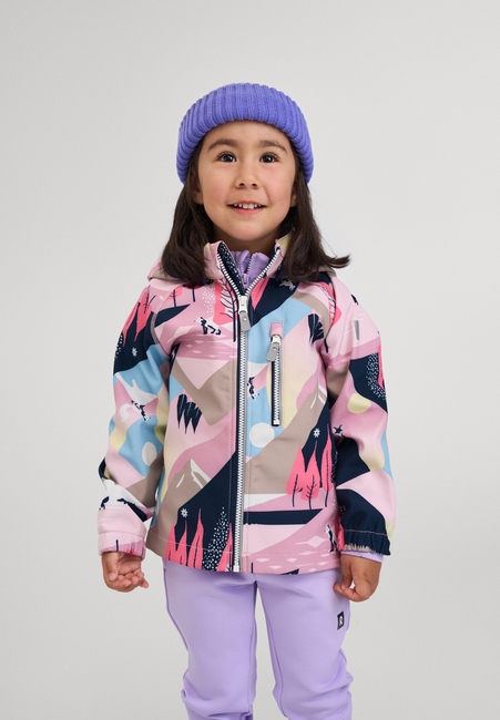 Reima Vantti Softshelljakke, Grey Pink