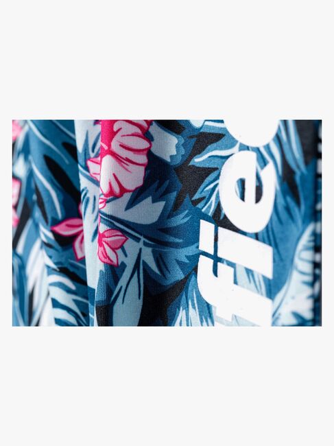 Hyperfied Split Tank Top 3-pack, Black/White/Tropical Flower