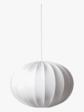 Watt&Veke  Oval Ball Lampeskjerm 65, Hvit