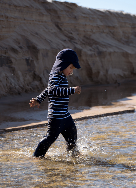 Nordbjørn Sandhamn UV-Sett, Navy Stripe